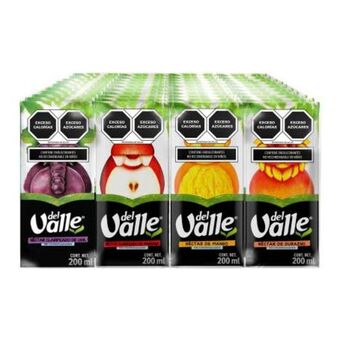 Sam's Club Jugo del valle kids surtido 40 pzas de 200 ml c/u oferta
