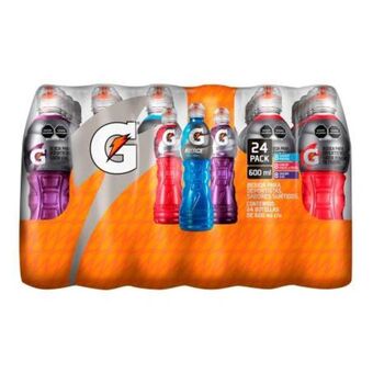 Sam's Club Bebida rehidratante gatorade fierce sabores surtidos 24 pzas de 600 ml oferta