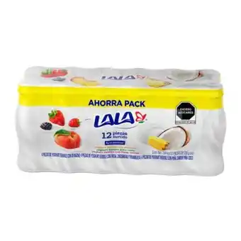 Sam's Club Yoghurt lala surtido 12 piezas de 220 gr c/u oferta