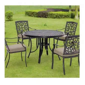 Sam's Club Comedor de aluminio member's mark de 5 pzas oferta