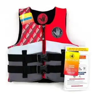 Sam's Club Chaleco salvavidas infantil body glove rojo oferta