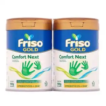Sam's Club Fórmula infantil friso gold comfort next 2 latas de 900 g c/u oferta