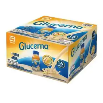 Glucerna abbott sabor vainilla 16 pzas de 237 ml