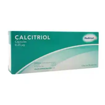 Sam's Club Calcitriol medimart 0.25 µg 30 cápsulas oferta