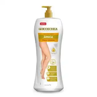 Crema para piernas goicoechea árnica efecto calmante 1 l