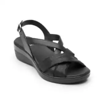Flexi Sandalia casual flexi para mujer estilo 116001 negro oferta