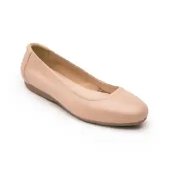 Flat casual flexi para mujer con piel extra suave estilo 116301 rosa