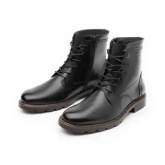 Flexi Bota utilitaria lisa quirelli para hombre estilo 88609 negro oferta