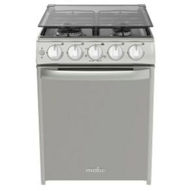 Estufa gas 20p mabe silver emc5046cais oferta en El Bodegón