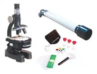 Mi alegria Set microscopio 100x a 600x y telescopio 30x 40mm mi alegría oferta