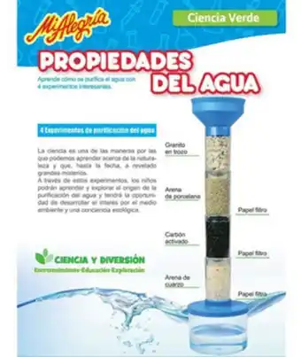 Las propiedades del agua mi alegría