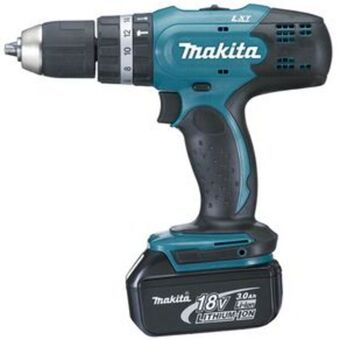 El Bodegón Rotomartillo atornillador inalámbrico makita azul dhp453x10 oferta