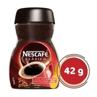 La gran bodega Nescafé clásico café soluble 42 g oferta