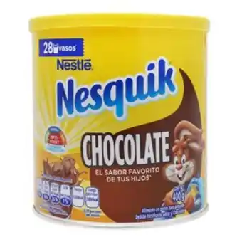 Chocolate nesquik lata 400 gr