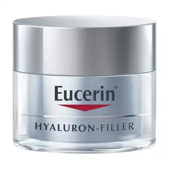 Crema facial de noche hyaluron filler eucerin