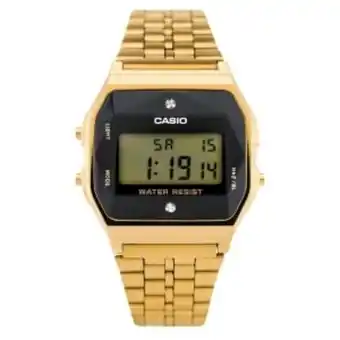 Reloj unisex moda acero casio