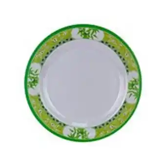 Plato trinche 11 bambú verde clorofila