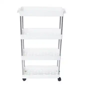 Walmart Carrito organizador mainstays con ruedas 4 niveles blanco mx02056 oferta