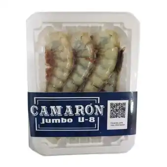 Camarón jumbo la sanitaria u-8 con 454 g