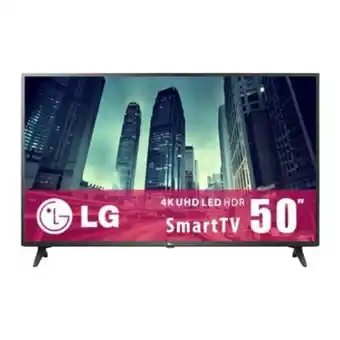 Walmart Tv lg 50 pulgadas 4k uhd ai thinq smart tv led 50un69513zu oferta