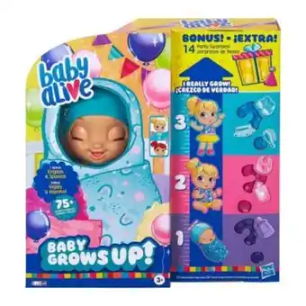 Muñeca baby alive hasbro crece de verdad