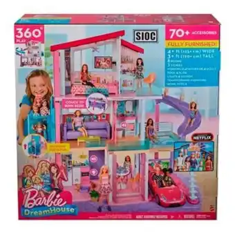 Walmart Set de juego barbie mega casa de los sueños oferta