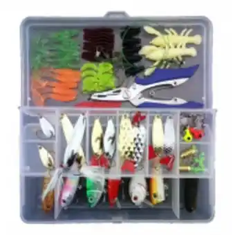 Señuelos para pesca de río, juego de 108 piezas