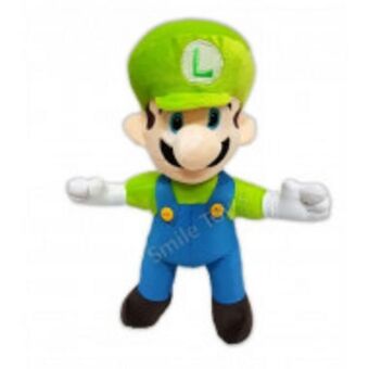 Fandeal Peluche luigy de mario bros excelente calidad bordado 30cm oferta