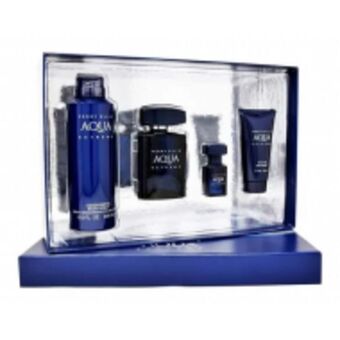 Set perry ellis aqua extreme 4pzs 100 ml edt spray + shower