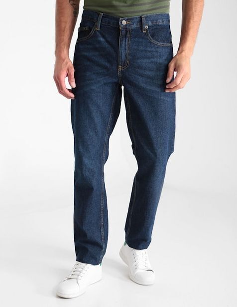 Jeans slim yale lavado stone wash para hombre oferta en Suburbia