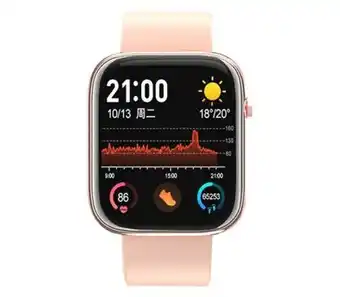 Muebles América Smartwatch blux t3 pro bluetooth color rosa oferta