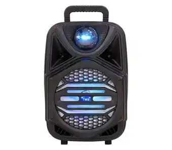 Bafle amplificado blux 8'' pp-w44 recargable bt tws