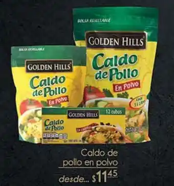 Fresko Caldo de pollo en polvo golden hills desde... oferta