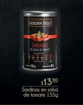 Fresko Sardinas en salsa de tomate golden hills 155g oferta