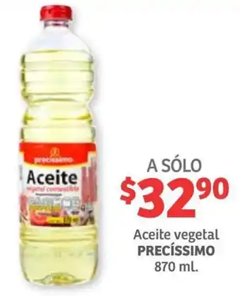 Soriana Híper Aceite Vegetal Precíssimo 870ml oferta