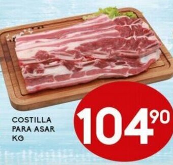 Alsuper Costilla para Asar oferta