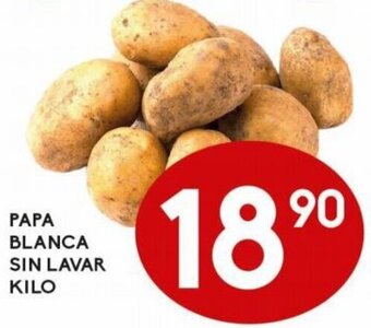 Alsuper Papa Blanca Sin Lavar oferta