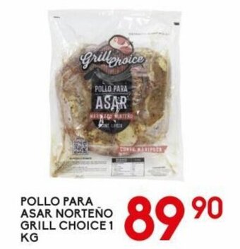 Alsuper Pollo para Asar Norteño Grill Choice 1kg oferta