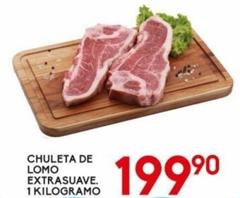 Alsuper Chuleta de Lomo Extrasuave 1kg oferta