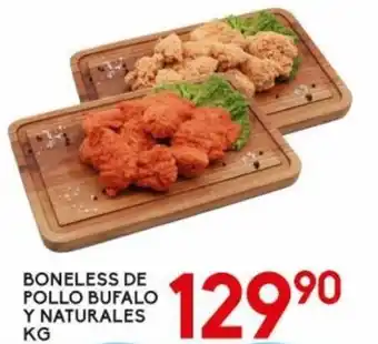 Alsuper Boneless de Pollo Buffalo y Naturales oferta