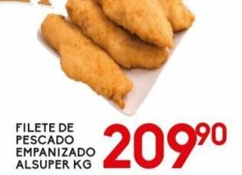 Alsuper Filete de Pescado Empanizado oferta