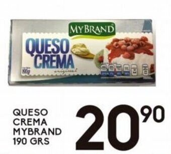 Alsuper Queso Crema Mybrand 190g oferta