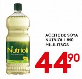 Alsuper Aceite de Soya Nutrioli 850ml oferta