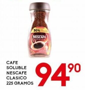 Alsuper Cafe Soluble Nescafe Clasico 225g oferta