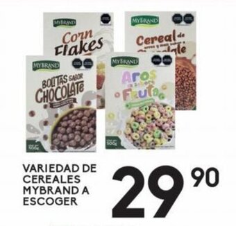 Alsuper Variedad de Cereales Mybrand oferta