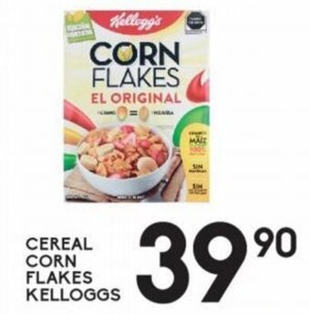 Alsuper Cereal Corn Flakes Kellogg's oferta