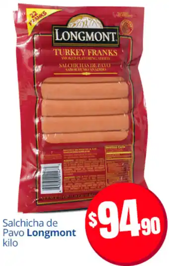 Salsicha de Pavo Longmont
