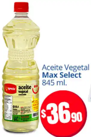 Calimax Aceite Vegetal Max Select 845ml oferta