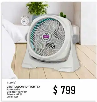 Ventilador 12" vortex
