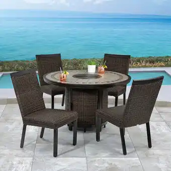 Costco Agio, Conway Comedor para Jardín de 5 Piezas oferta